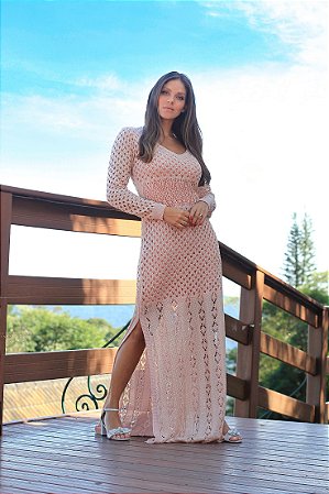 Vestido de Tricot Manga Longa - Unique Dress - Vestidos para Pré-Wedding,  Gestantes e Ocasionais