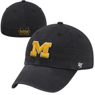 Michigan Wolverines '47 Brand Classic Franchise Fitted Hat – Navy