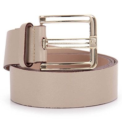 Cinto De Couro Lara 102 - Areia