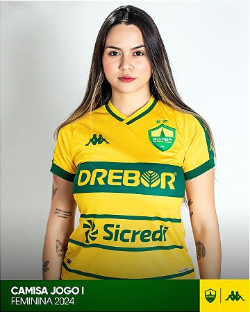Camisa Jg 01 Fem 2024 Amarela