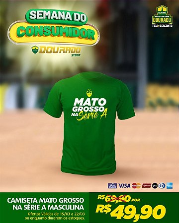 Camiseta Mato Grosso na Série A Masculina