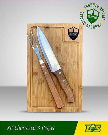 Kit Churrasco 3 Pecas