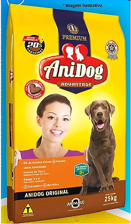 ANIDOG ORIGINAL CÃES ADULTOS 25KG