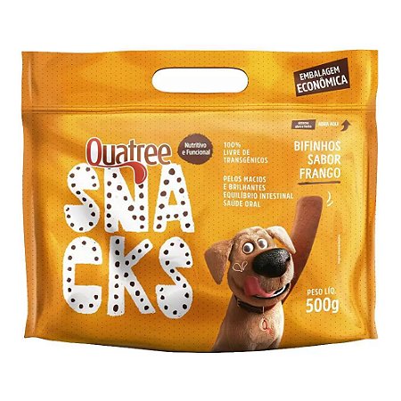 Quatree Snacks Bifinhos Frango 500g