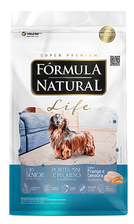 Fórmula Natural Life Cães Sênior Portes Mini e Pequeno 15kg
