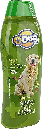 Shampoo Para Cães Gatos Mais Dog Citronela 700ml - 2 em 1