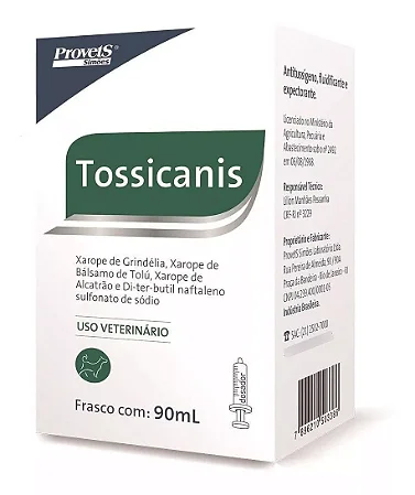 Xarope Tossicanis para Cães Provets - 90 mL