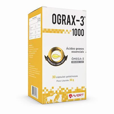 Ograx-3 1000 - 30 Cápsulas