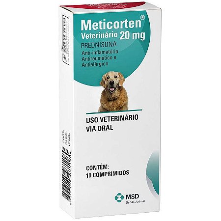 Meticorten 20mg - 10 comprimidos