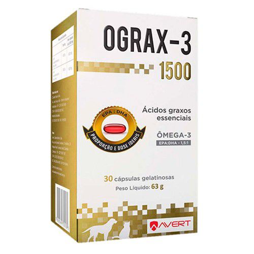 Ograx-3 1500 - 30 Cápsulas