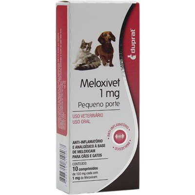 MELOXIVET 1MG - 10 COMPRIMIDOS