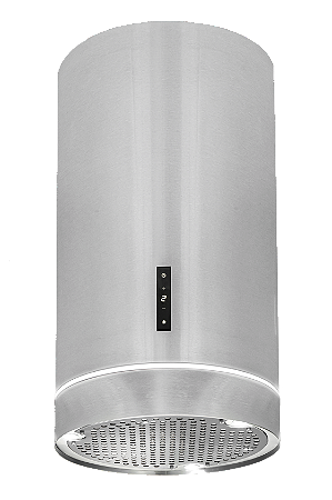 Coifa Evol Smart Ômicron de Ilha 38cm Inox 220V
