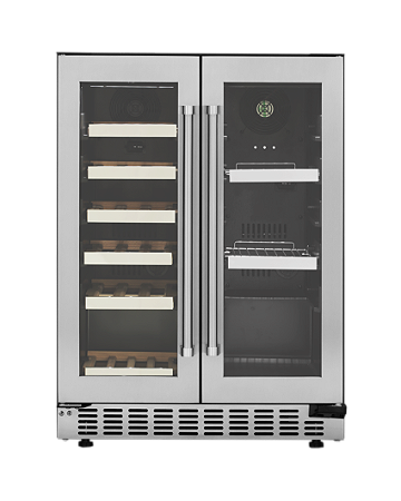 Adega e Cervejeira Evol Smart 58 Litros Dual Zone de Embutir 220V