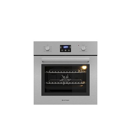Forno Elettromec Luce Elétrico Multifunções Inox e Vidro 60cm 220V