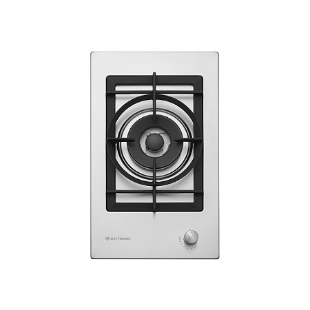 Cooktop Elettromec Dominó Quadratto 1 Queimador Dual Flame Inox 30cm Bivolt