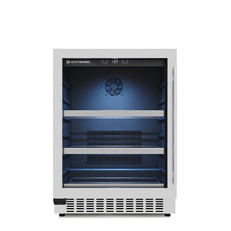 Frigobar Elettromec de Embutir 135 Litros Connect Inox Abertura para Esquerda