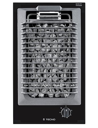Cooktop Dominó Elétrico Tecno Original Barbecue 30cm 220V