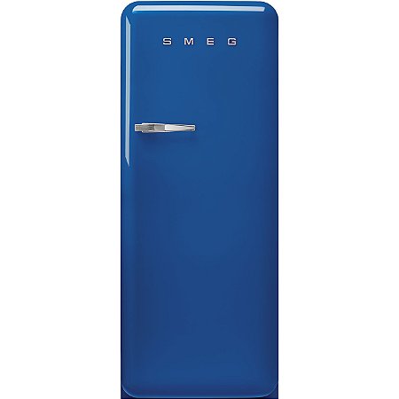 Refrigerador Smeg 1 Porta Azul - Anni 50 - 270L - Dobradiça à Direita - 220V