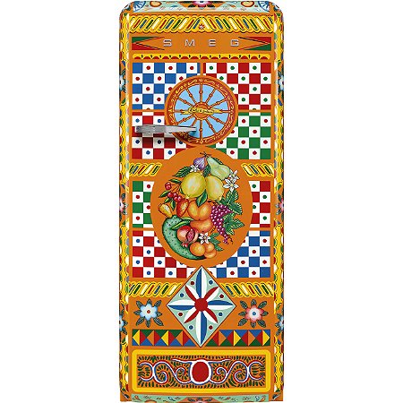 Refrigerador Smeg 1 Porta - Dolce & Gabbana - 270L - Dobradiça à Direita - 220 V