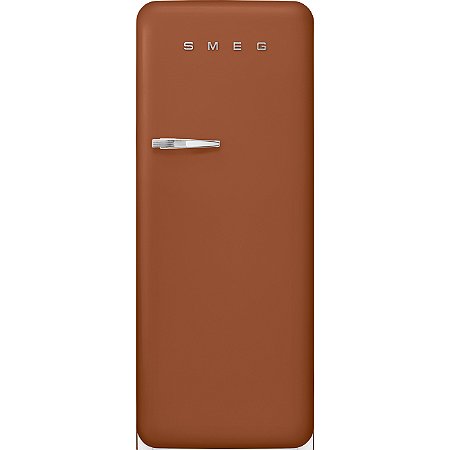 Refrigerador Smeg 1 Porta Ferrugem - Anni 50 - 270L - Dobradiça à Direita - 220V
