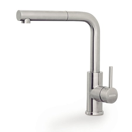 Monocomando Tramontina Monde Plus em Aço Inox e acabamento Acetinado com Extensor