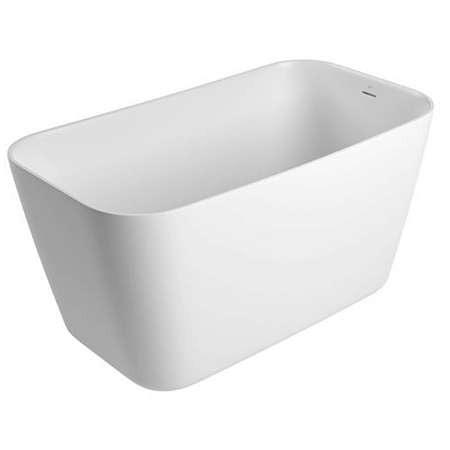 Banheira de Piso com Degrau Deca 135cm Branco Fosco - BH.53135.BRFC