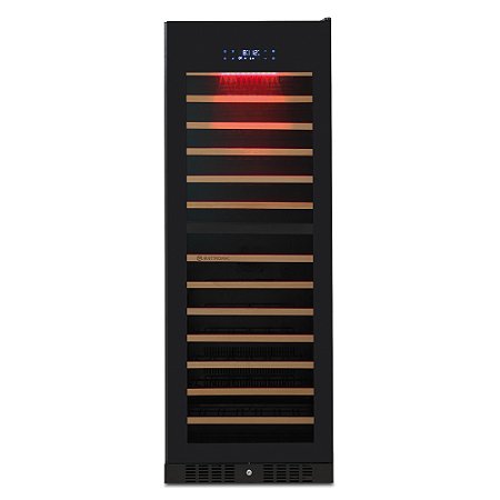 Adega Elettromec Vetro 181 Garrafas, Dual Zone, 220V