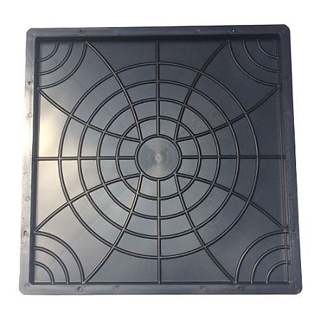 Kit 10 Formas Trabalhada Flor Flor 45 x 45 x 2,5 cm - FP084
