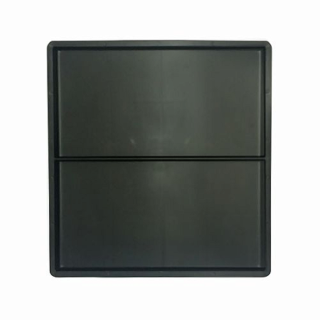 Kit 10 Formas Retangular  Dupla 49 X 24 X 2,5 cm - Geminada - FP118
