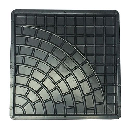 Kit 10 Formas Quadrada Trabalhada 32x32x2,5cm - FP024