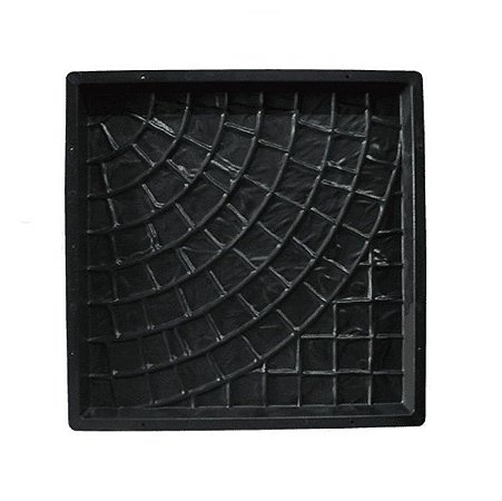 Kit 100 Formas Quadrada Rústica 45x45x3,5cm - FP026