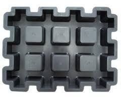Kit 50 Formas Concregrama Piso Grama Ecológico 43x33x7cm - Fp083