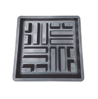 Kit 50 Formas Elemento Vazado Taco Chinês 39X39X07 - FP142