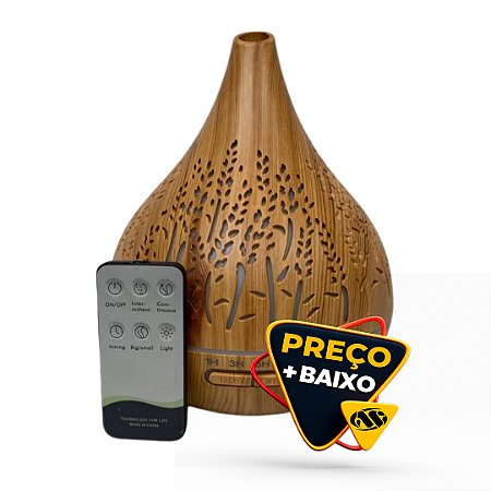Umidificador Aromatizador Difusor De Aromas Elétrico