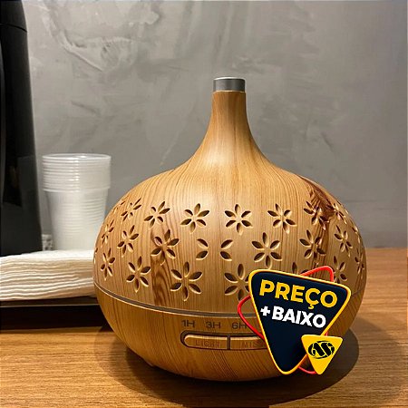 Umidificador Aromatizador Purificador De Ar Aroma