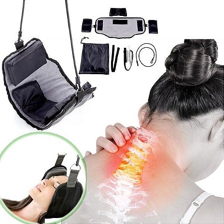 Suporte para Aliviar dores de Cabeça Pescoço e Coluna