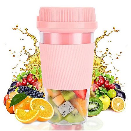 Copo Mixer Mini Portátil Compacto Para Vitaminas E Shakes