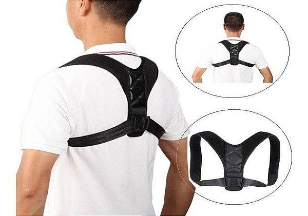 Corretor Postural Ortopedico Clavicula Ombros Costas