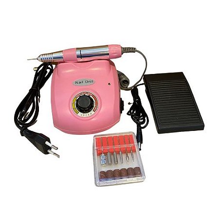 Motor Lixadeira Nail Drill Bivolt 30 mil RPM