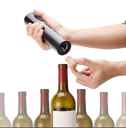 Saca Rolha Elétrico De Vinhos Portátil