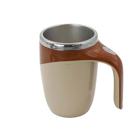 Caneca Térmica Com Tampa 380 ml Mixer A Pilha