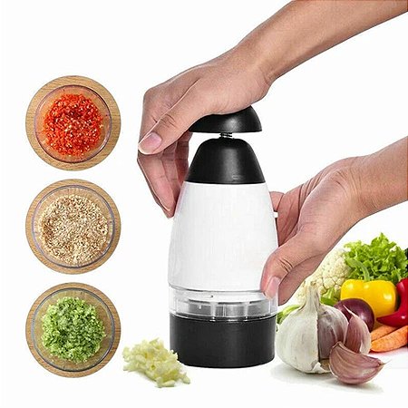 Cortador Picador Triturador Legumes E Alho Manual Cozinha