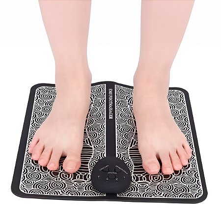 Massageador De Pés EMS Estimulação Muscular Acupuntura