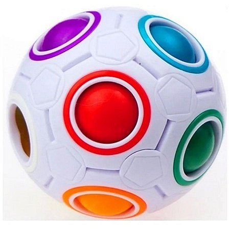 Cubo Magico Bola Puzzle Rainbow 12 Furos