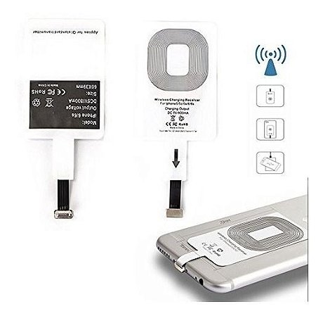 Receptor Celular Sem Fio Wireless Por Indução