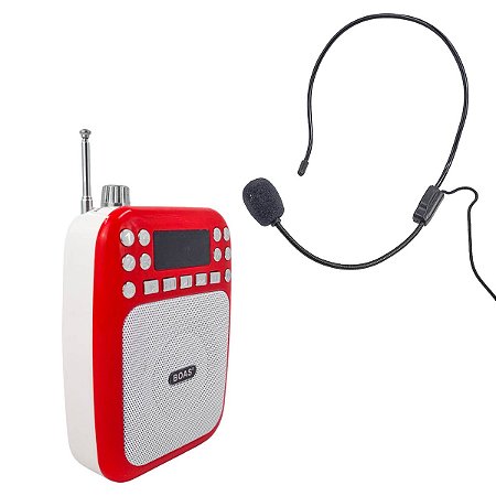 Microfone Digital Megafone Amplificador Multifunções