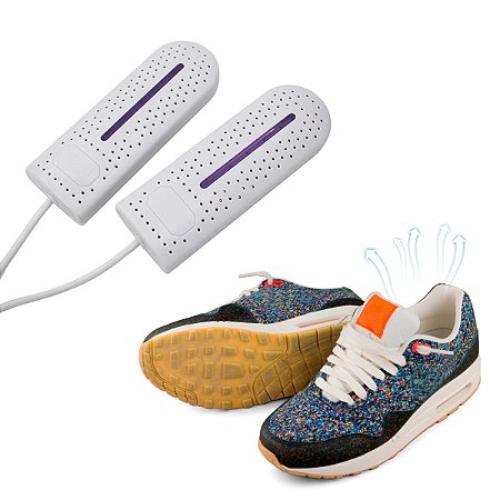 Secador De Sapatos Tênis Elimina Umidade Mal Cheiro Odor