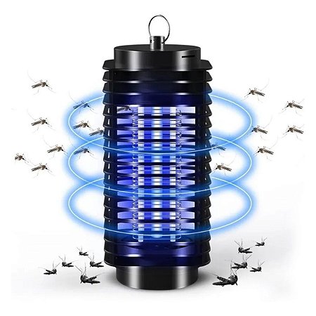 Armadilha De Mosquito Pega Inseto Led Luz Elétrico 110v