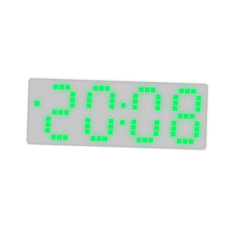 CDSP - Relógio Despertador LED Eletrônico Brilho Ajustável