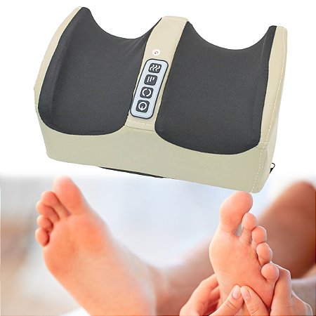 Aparelho Massageador De Pés Elétrico Shiatsu Pernas Bivolt